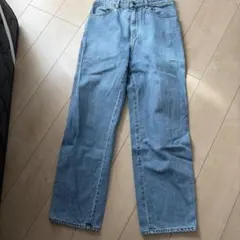 UNIQLO U ライトブルー ストレートデニム　サイズ66