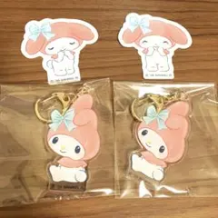 マイメロディ表参道マイメロな生き方　キーホルダー2セット