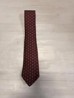 レトロ　HERMES 幾何学模様 ネクタイ