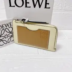ロエベ LOEWE アナグラム レザー フラグメントケース コイン ON383