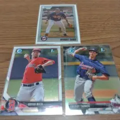 MLB NPB 2026新外国人選手 3枚 1st BOWMAN