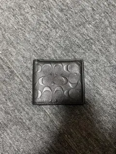 COACH ブラック 二つ折り財布