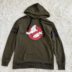 【美品】GHOSTBUSTERS ロゴプリントパーカー M