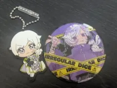 いれいす 初兎 ラバーキーホルダー×COLORS缶バッジ