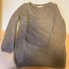 アースミュージックアンドエコロジー ✴︎ニット ロングセーター