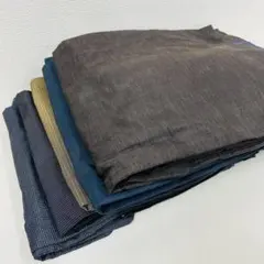 め*る様 メンズ 着物 正絹 5着 着物まとめ売り S-3067