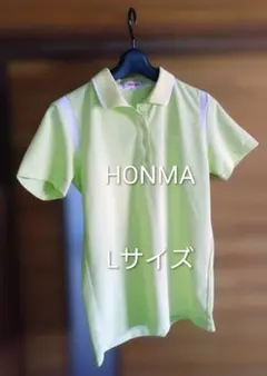 HONMA ホンマ レディース ゴルフ速乾ポロシャツ Lサイズのサムネイル