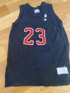 レア DAMAGED BASKET KNIT JERSEY size46のサムネイル