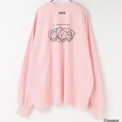 ちいかわロンＴ　LOWRYS FARM ちいかわ　ピンク　フリーサイズのサムネイル