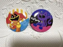 POPPY PLAYTIME ドッグデイ　キャットナップ　缶バッジ　２個セット