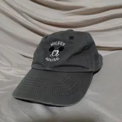 ミッキーマウス グレーキャップ