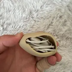 earpods Lightningコネクタ ベージュ ケース付き