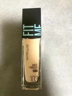 新品未使用 メイベリン フィットミー リキッドファンデーション R 103