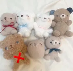 ハンドメイドくまぬいぐるみ