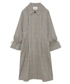 fur fur ドロストステンカラーコート