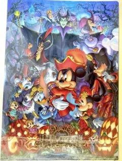 東京ディズニーリゾート　2015年　ハロウィン　クリアファイル　A4 ヴィランズ