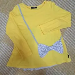 Moujonjon 長袖カットソー 120　黄色