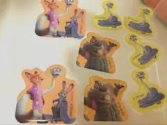 Zootopia2 フレークシール　おすそ分け　正規品　プラス　スヌーピー4枚