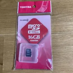 TOSHIBA microSDHC 16GB CLASS 4