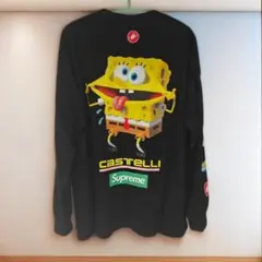 Supreme x Sponge Bob Racing L/S Tee XL