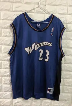 チャンピオン　Wizards Jordan 23番 ゲームシャツ　Lサイズ