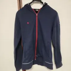 umbro ネイビー パーカー