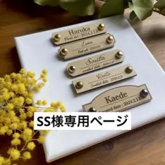 【お急ぎ便】SS様専用ページ