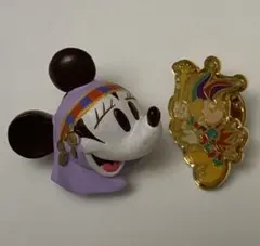ディズニー アラビアンミニー TDL15周年ミッキー ピンバッジ