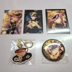 あくねこ 悪魔執事と黒い猫 ロノ 缶バ クリカ ぱしゃこれ アクキー チェキ