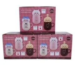 ちいかわ　チルタイム蓋付きマグカップ　3個セット