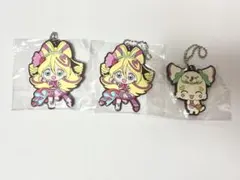 キミとアイドルプリキュア キミプリ カプセルラバーマスコット2 3個セット