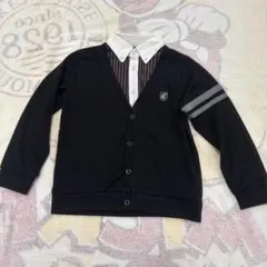 コムサイズム　エンブレム付き　フォーマルシャツ120サイズ