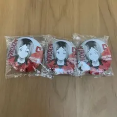 ハイキュー 孤爪研磨 缶バッジ 3個セット