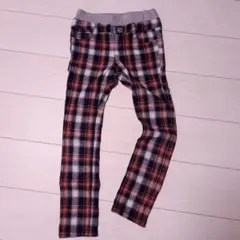 MPS コーデュロイチェックパンツ♡130cm