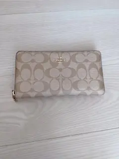 コーチ　COACH 長財布　ラウンドファスナー