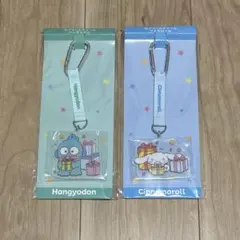 サンリオ　一番くじ　当たりくじ　アクリルチャーム　ハンギョドン　シナモロール