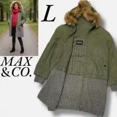 マックスマーラ　MAX&Co. モッズコート　ニット　切り替え　キルティング 2025年最新】MAX&CO レディース モッズコートの人気アイテム - メルカリ