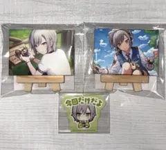 プロセカ　マイセカイ　ミニキャンバス　日野森志歩　ステッカー