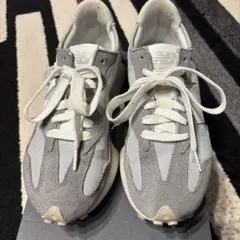 New Balance スニーカー グレー/ホワイト