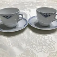 ロイヤルコペンハーゲン　プリンセスブルー　カップ&ソーサー