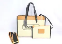 c*i様 coachコーチ 2way ショルダーバッグ フィールド トート30