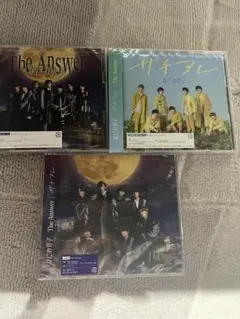 なにわ男子CD 3枚セット The Answer サチアレ