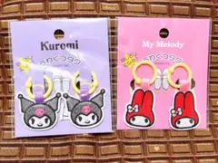 ★サンリオ マイメロディ クロミうわぐつタグ★142 めじるし セリア