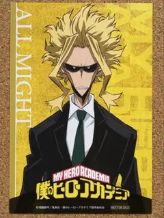 ヒロアカ　オールマイト　特典　ポストカード　丸井ポップアップ　限定デザイン