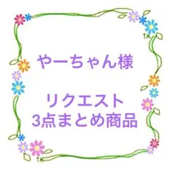 やーちゃん様 リクエスト 3点 まとめ商品
