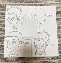 一番くじ　HUNTER×HUNTER　E賞　キャンバスボード　4種セット