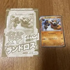 ポケモンカードゲーム XY『ランドロス』 コロコロイチバン付録　1枚
