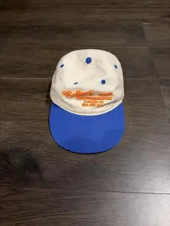 Sellers York 刺繍ロゴ キャップ ベージュ/青