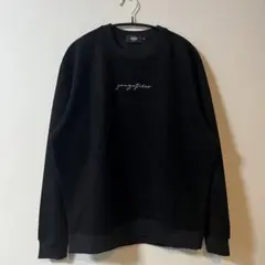 AZUL by MOUSSY ブラック スウェット ベロア　M