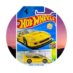 ホットウィール《 フェラーリF40 黄 *F1 Ferrari 跳ね馬 》未開封